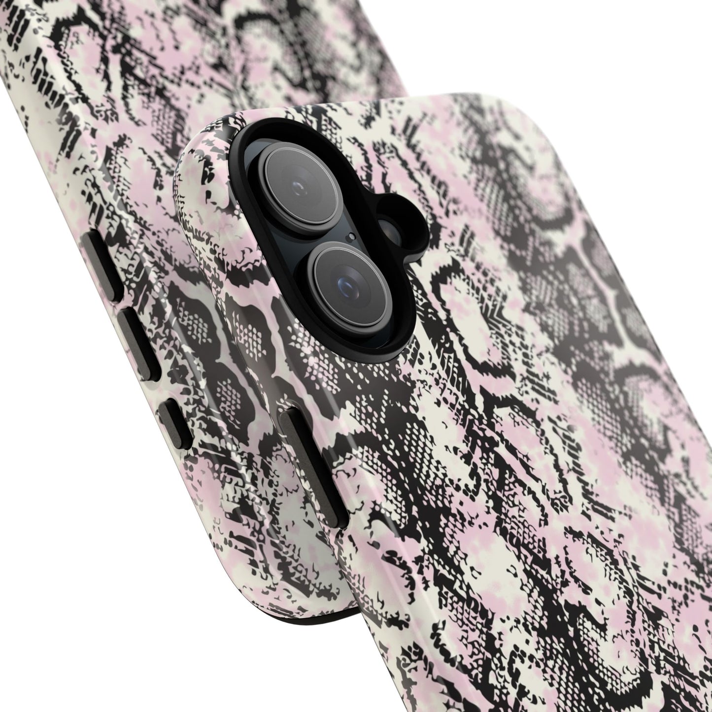 Stylish Snake Print Phone Case - Tough Protection for Trendsetters