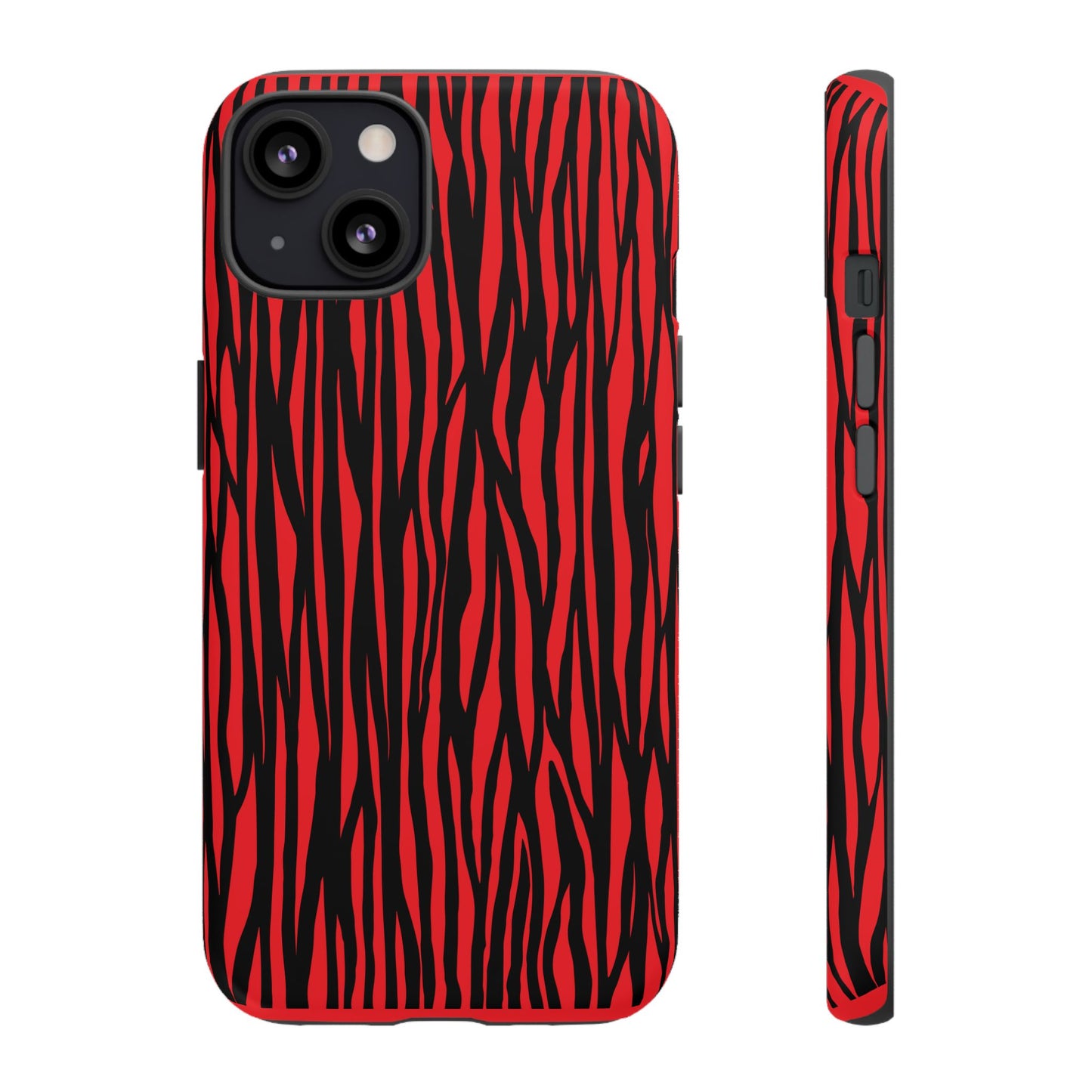 Bold Zebra Print Phone Case - Tough Protection for Trendsetters