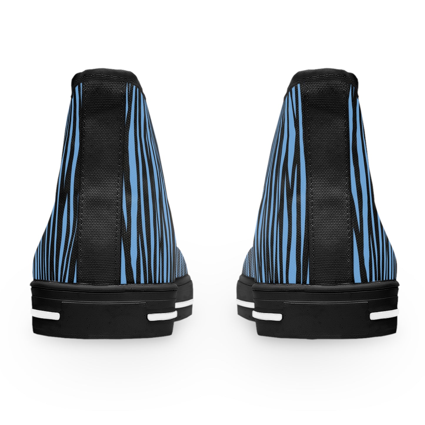 Fierce Striped High Top Sneakers for Trendsetters