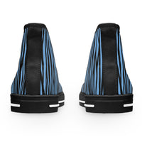 Fierce Striped High Top Sneakers for Trendsetters