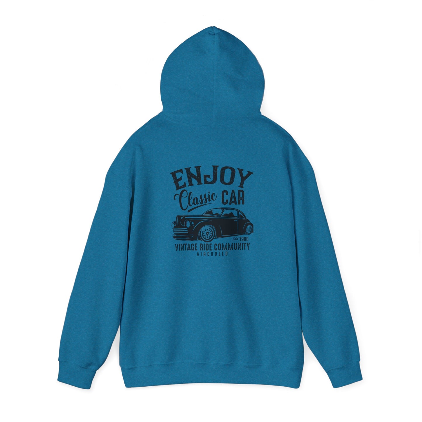 Vintage Car Lover's Hoodie - Enjoy Classic Car Design