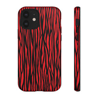Bold Zebra Print Phone Case - Tough Protection for Trendsetters