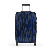 Bold Striped Suitcase - Stylish Travel Luggage for Adventurers