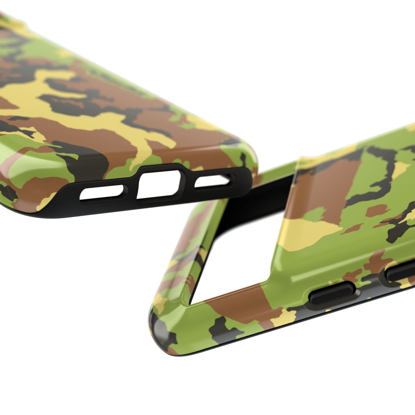 Camo Tough Phone Case - Durable Military Style Cover for Adventure Lovers