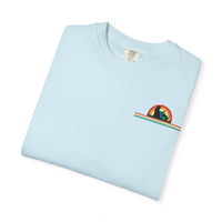 Unisex Cat & Dog Sunset Graphic T-Shirt - Casual Animal Lover Tee