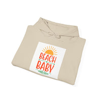 Beach Baby Hooded Sweatshirt | Summer Vibes, Beach Lover Gift, Unisex Casual Wear, Cozy Hoodie, Fun Beachwear
