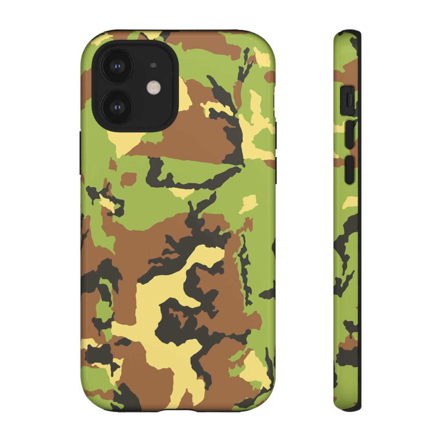 Camo Tough Phone Case - Durable Military Style Cover for Adventure Lovers