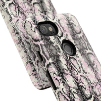 Stylish Snake Print Phone Case - Tough Protection for Trendsetters