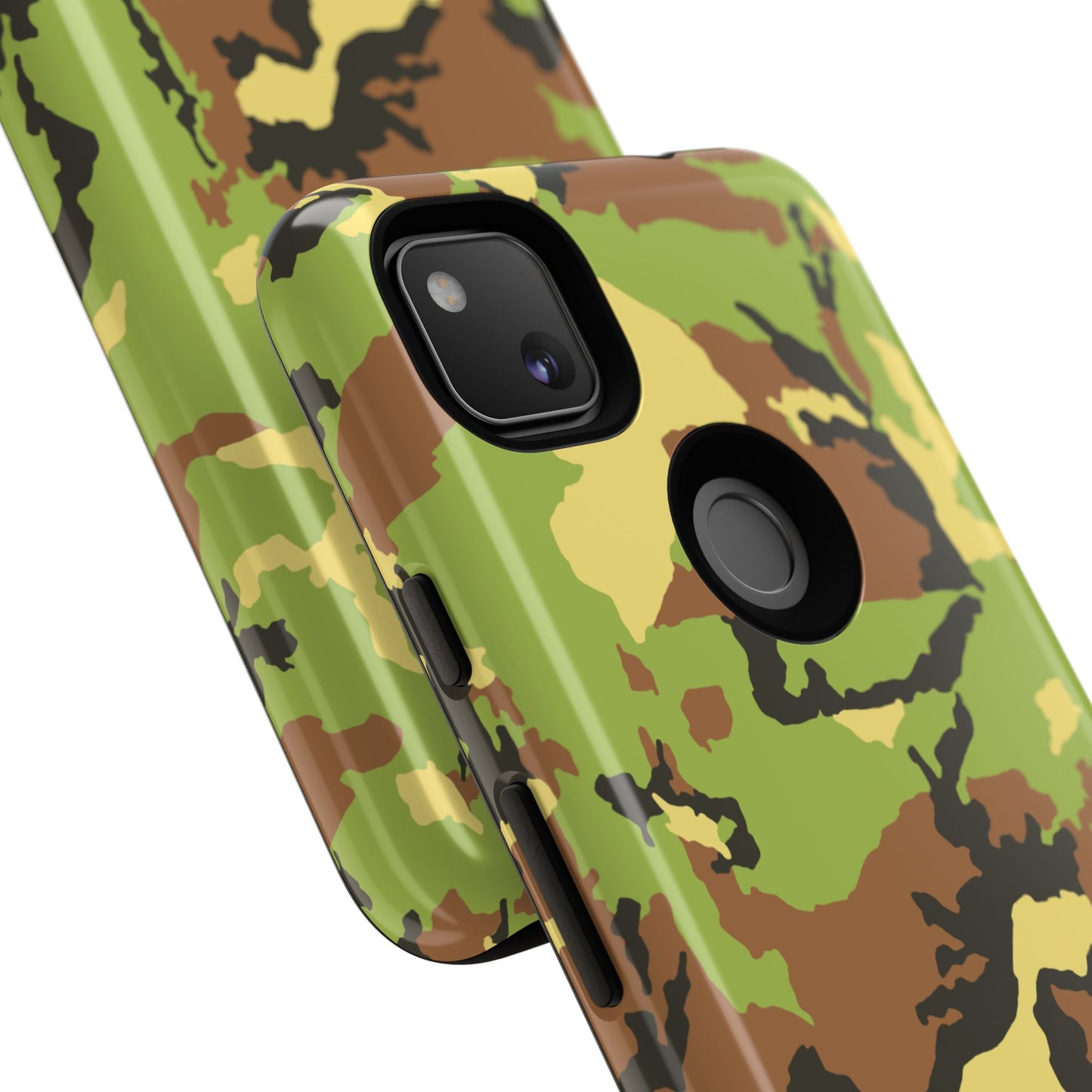 Camo Tough Phone Case - Durable Military Style Cover for Adventure Lovers