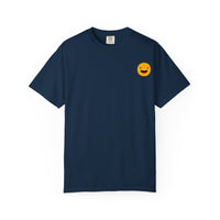 Smiley Face Unisex Garment-Dyed T-Shirt - Fun and Comfortable Casual Wear