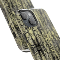 Stylish Snake Skin Magnetic Tough Case - Durable Protection for Your Phone