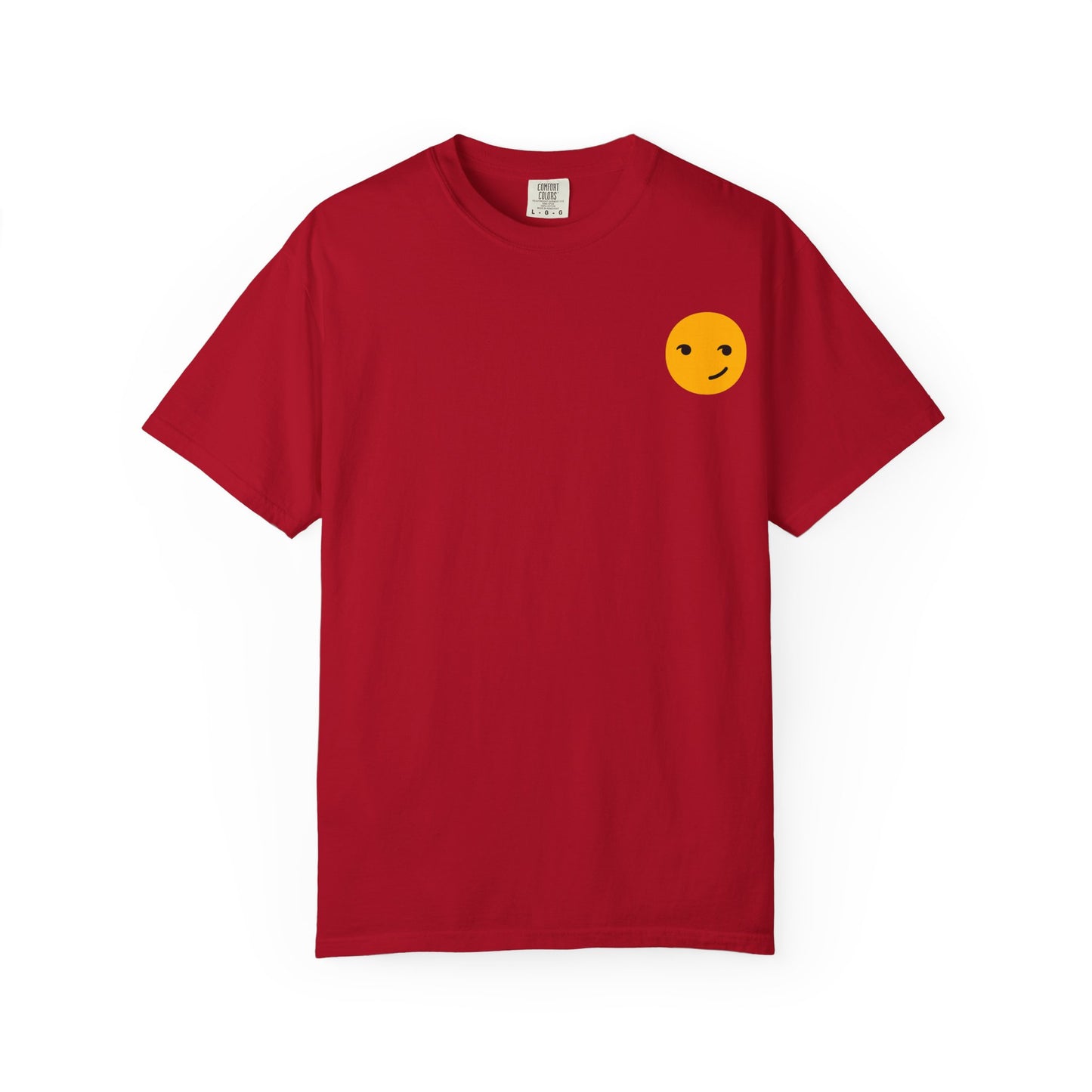 Smile Circle Unisex Garment-Dyed T-Shirt - Fun Casual Tee for Everyday Wear