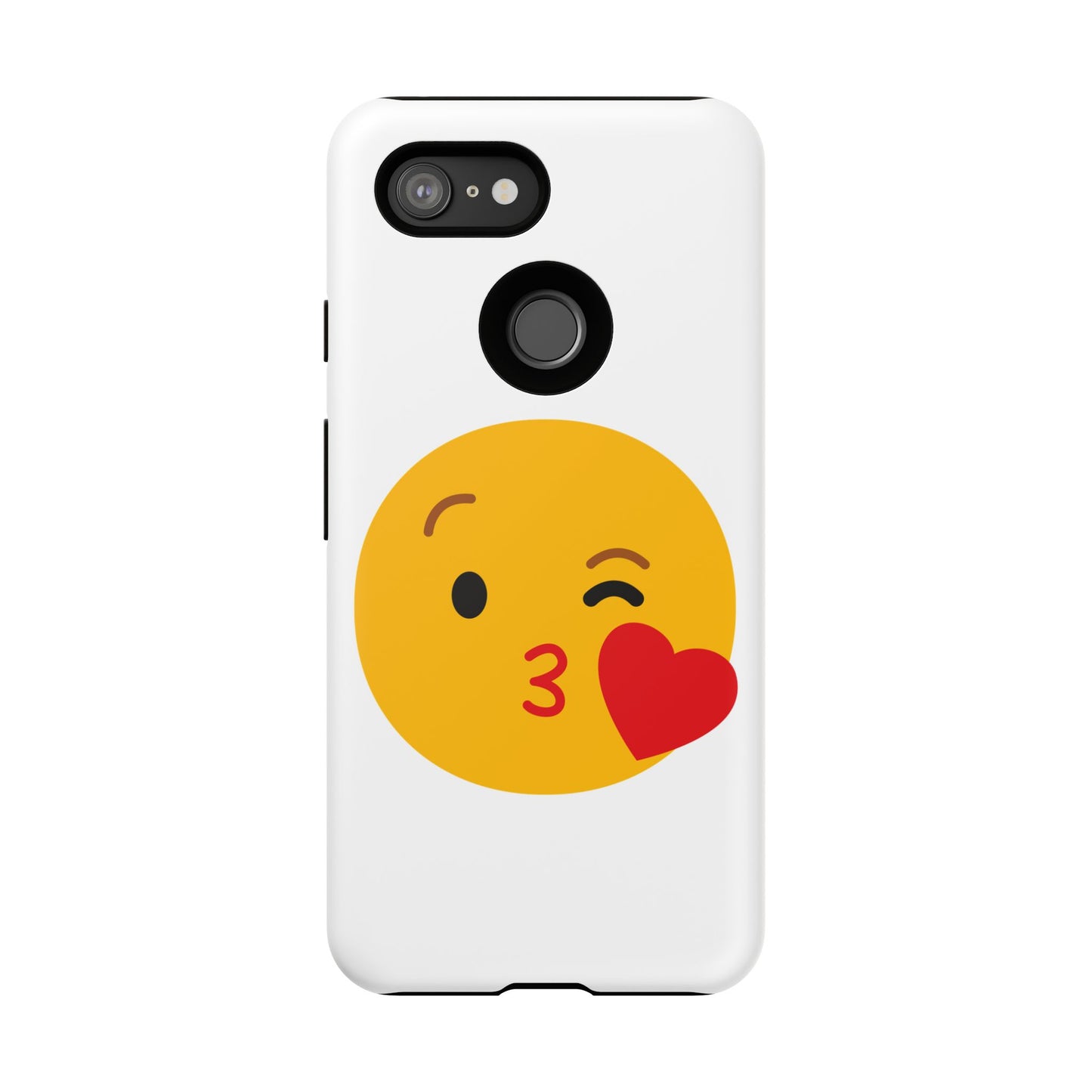 Cute Emoji Phone Case - Kissy Face Design for Stylish Protection
