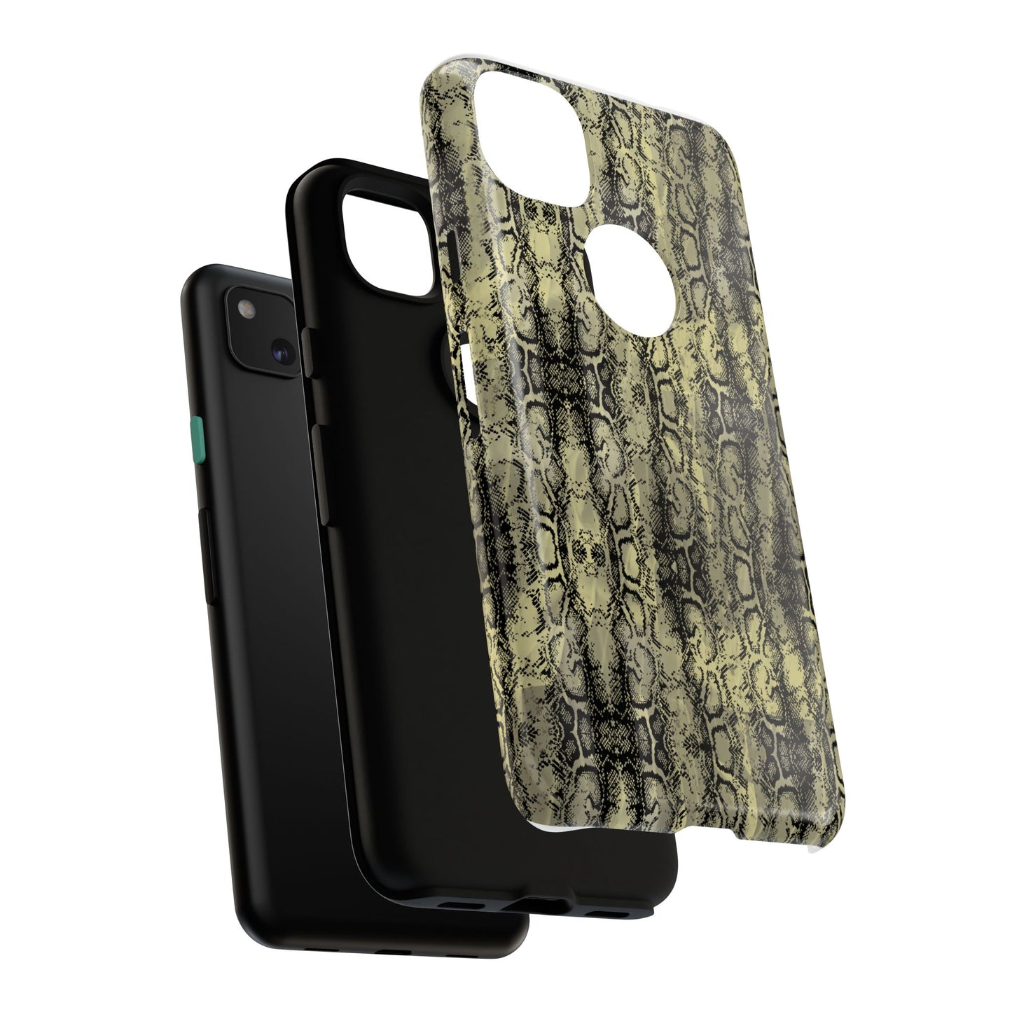 Snake Pattern Phone Case – Tough & Stylish Protection for Your Device  Show off your wild side while keeping your phone protected with this sleek snake pattern case—designed for both fashion and function.