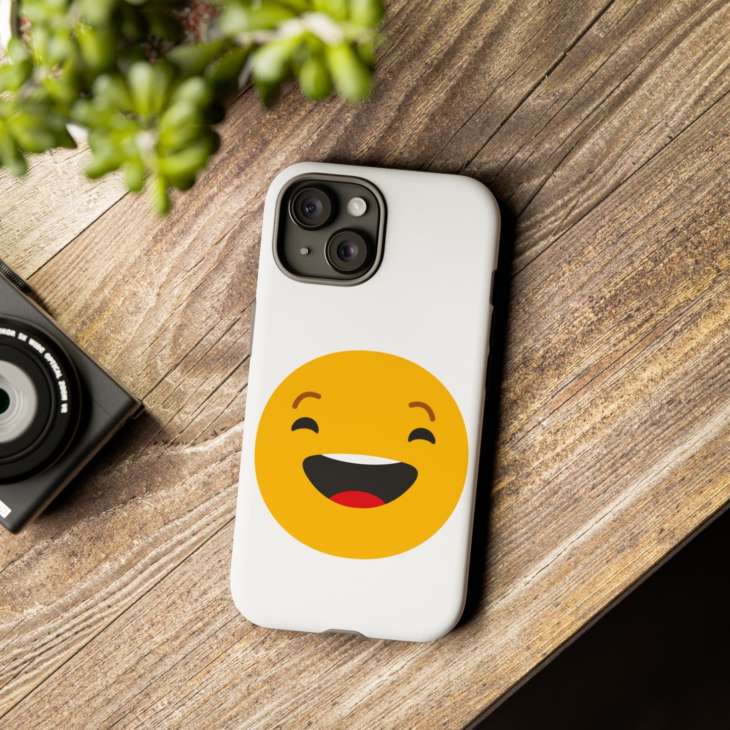 Happy Emoji Phone Case - Tough Cases for Joyful Vibes