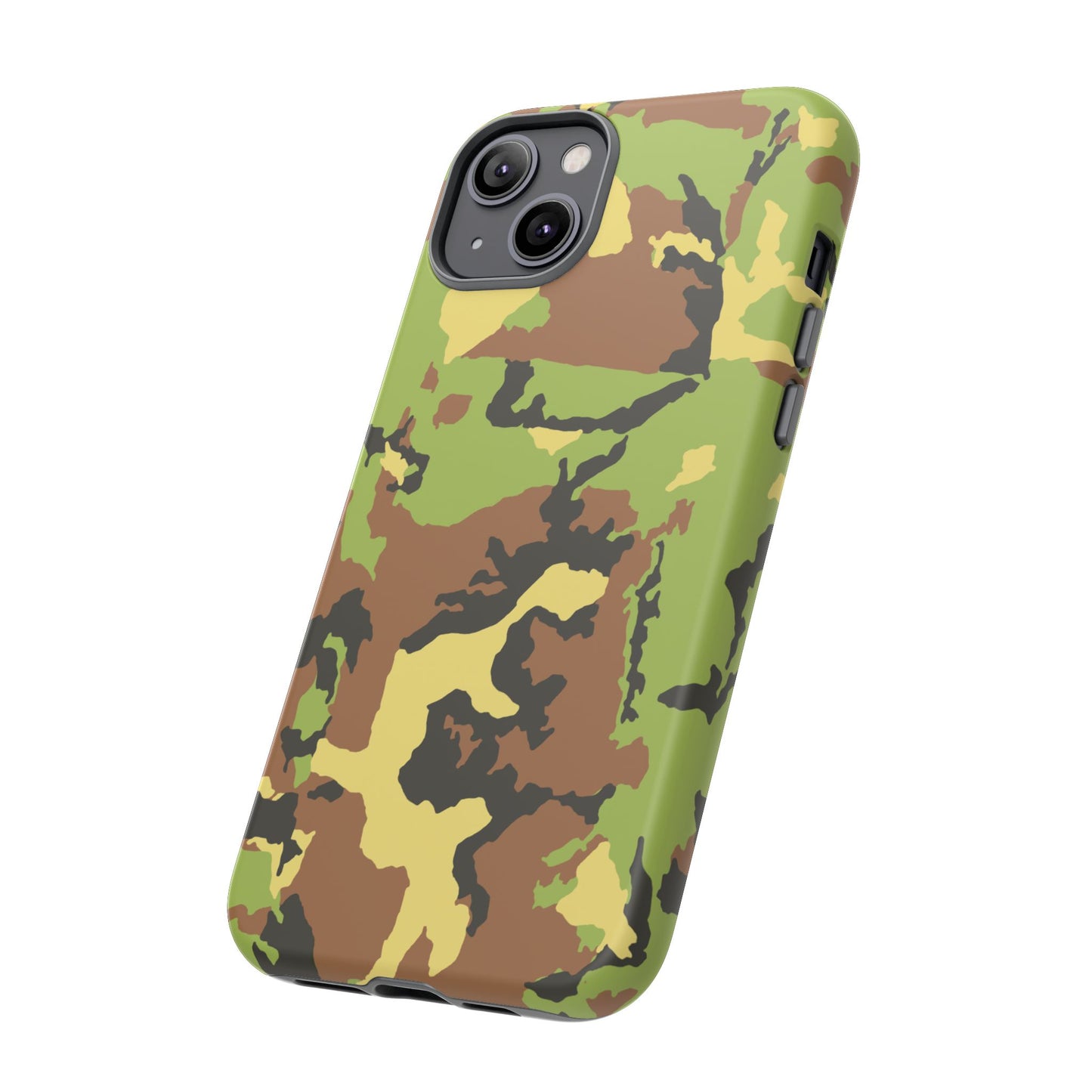 Camo Tough Phone Case - Durable Military Style Cover for Adventure Lovers