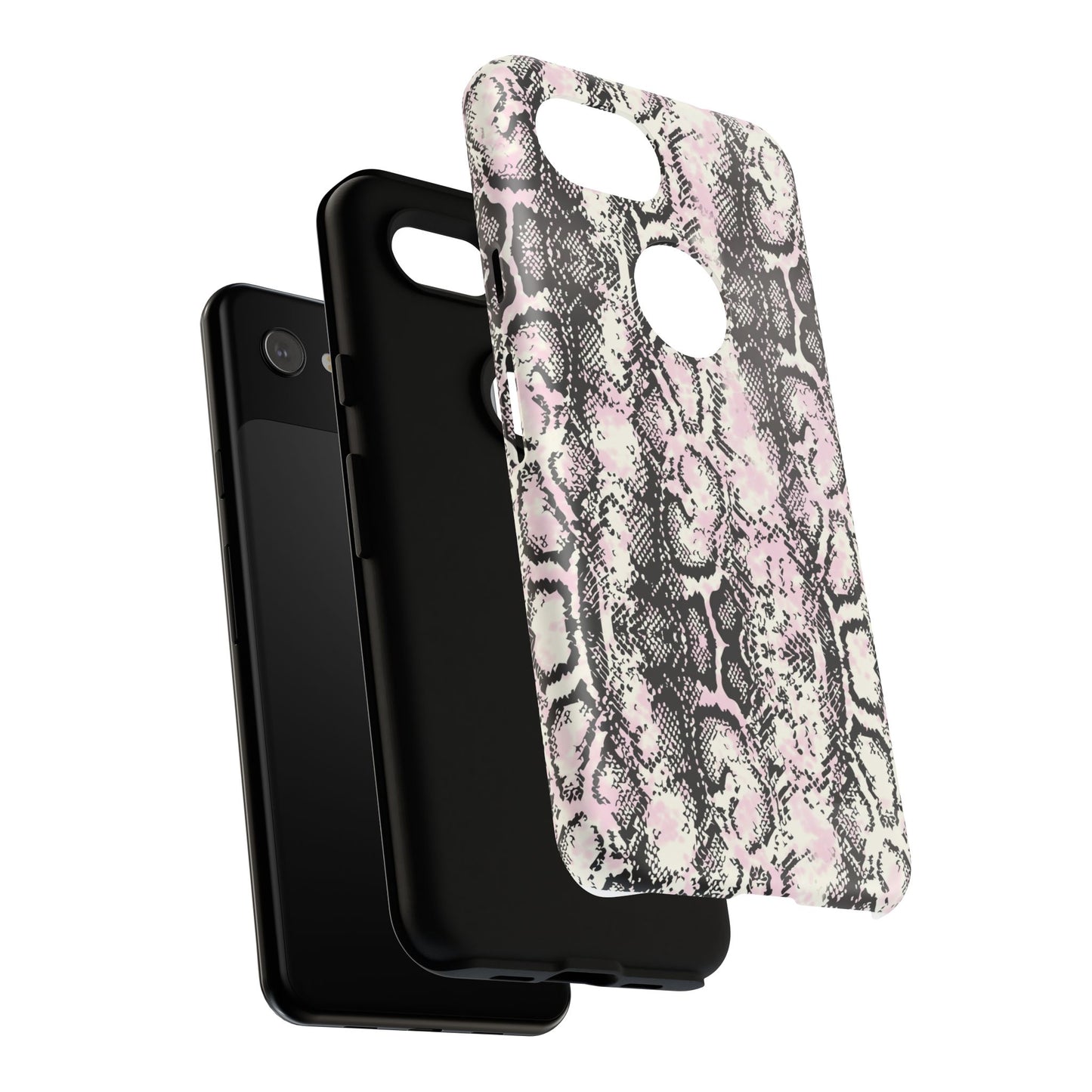 Stylish Snake Print Phone Case - Tough Protection for Trendsetters