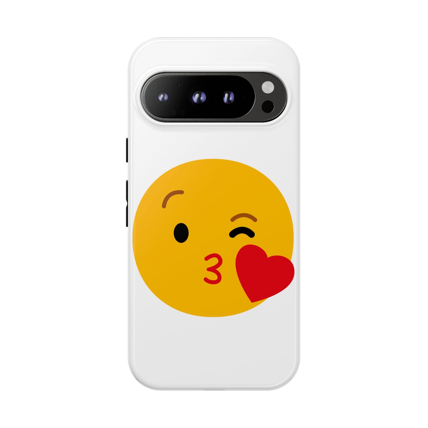 Cute Emoji Phone Case - Kissy Face Design for Stylish Protection