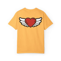 Vintage Winged Heart Unisex T-Shirt - Casual Love Tees