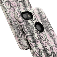 Stylish Snake Print Phone Case - Tough Protection for Trendsetters