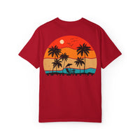 Sunset Vibe Unisex T-Shirt - Tropical Paradise Design
