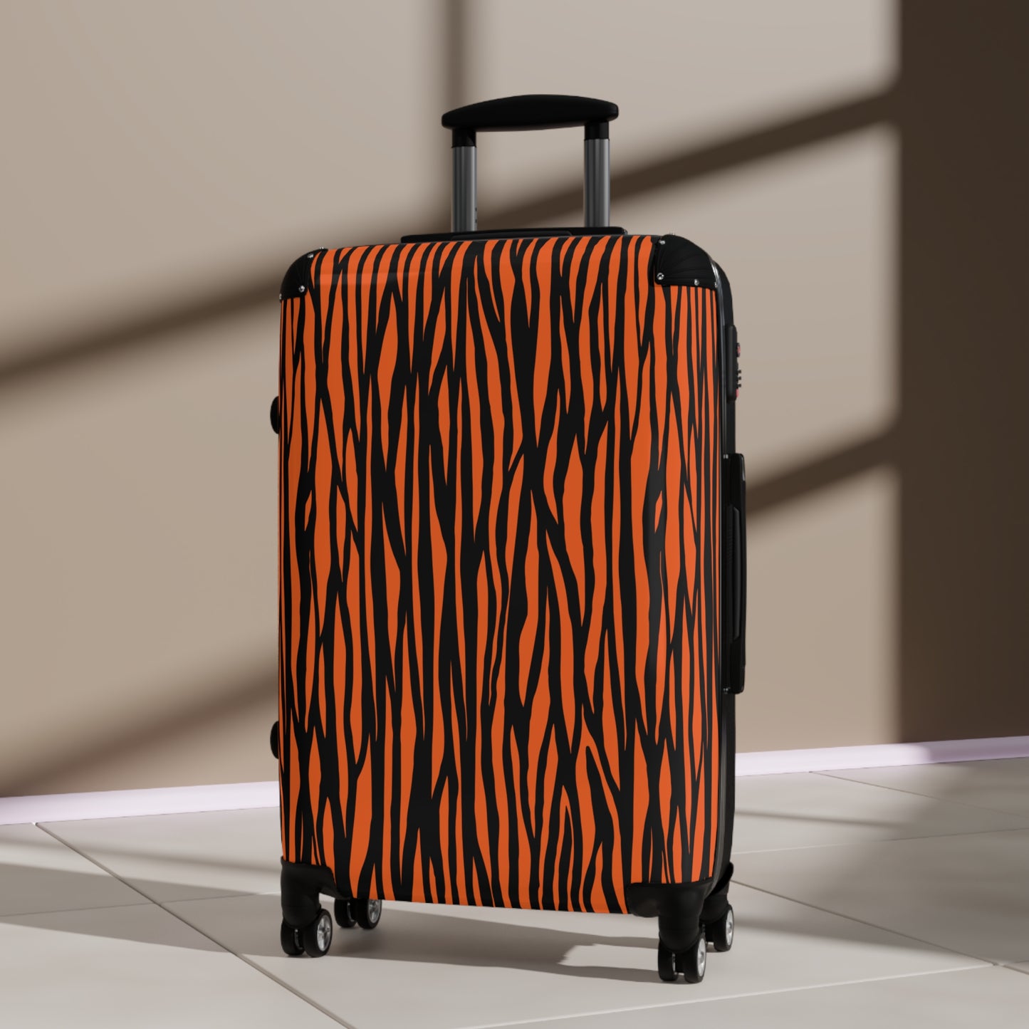 Wild Tiger Printed Suitcase for Adventurers