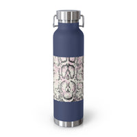 Trendy Snakeskin Insulated Water Bottle - 22oz - Perfect for Travel & Outdoor Adventures