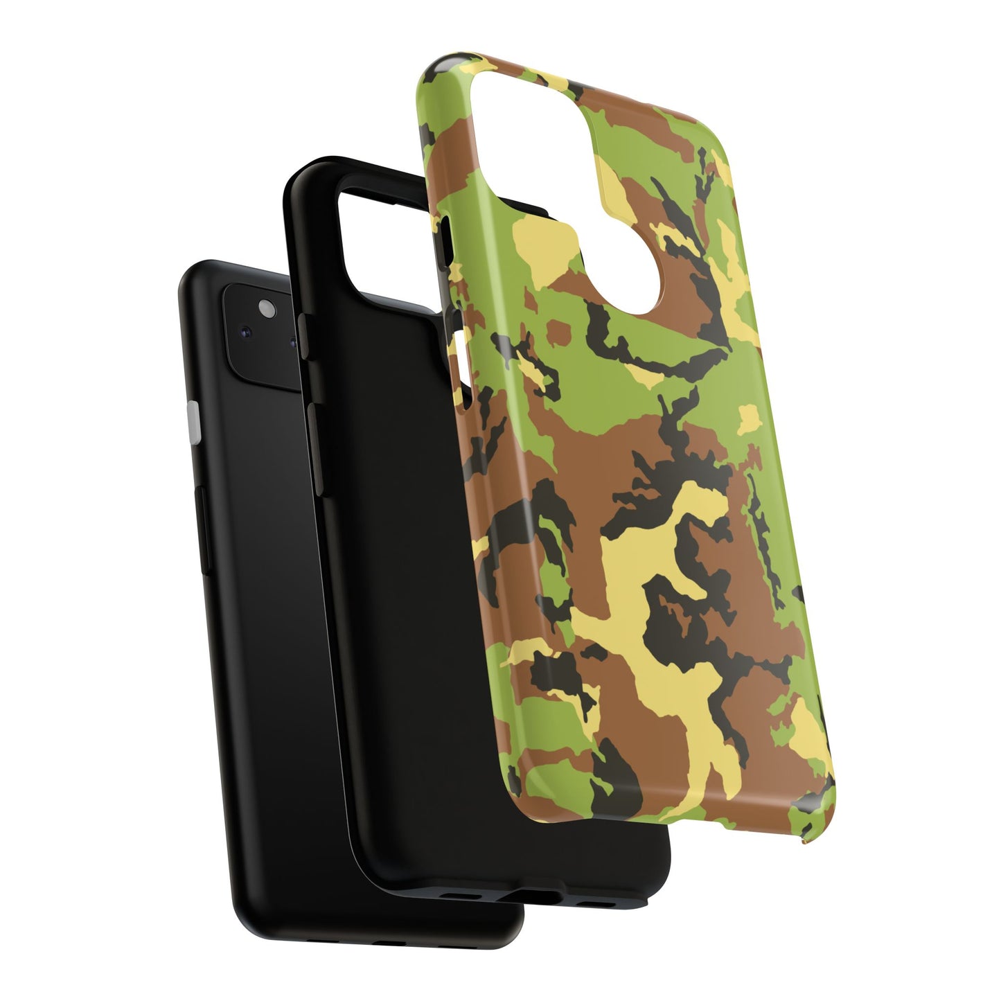 Camo Tough Phone Case - Durable Military Style Cover for Adventure Lovers