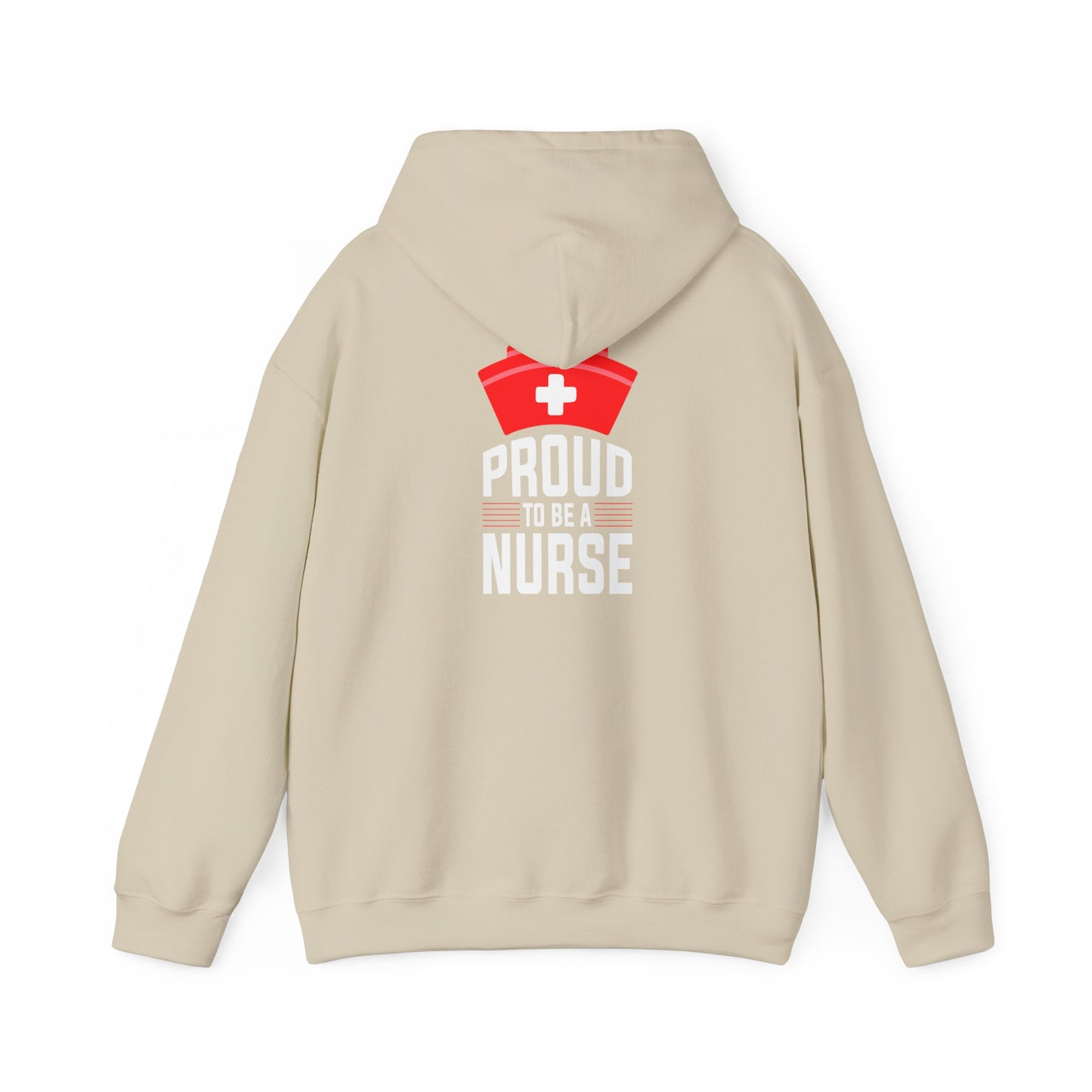 Nurse Life Hoodie - Unisex Heavy Blend™ Sweatshirt with Red Cross Design