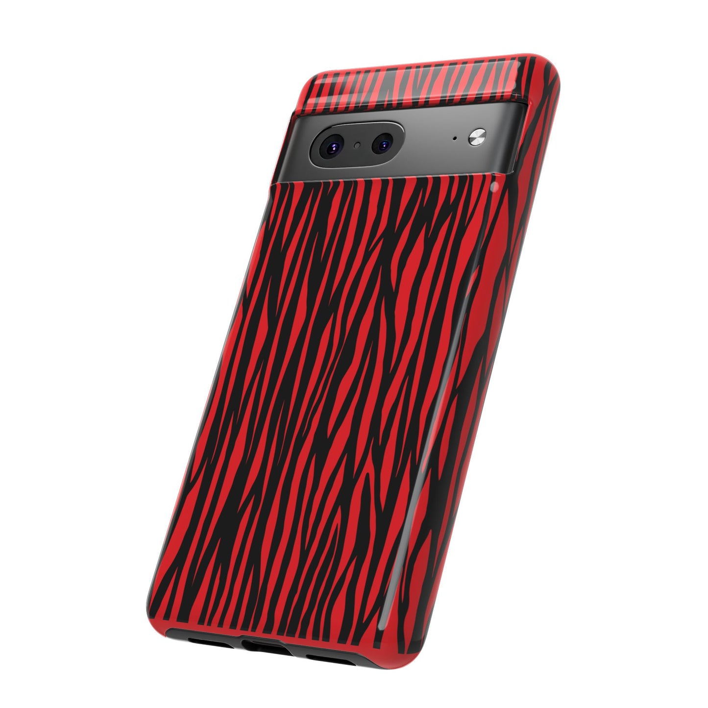 Bold Zebra Print Phone Case - Tough Protection for Trendsetters
