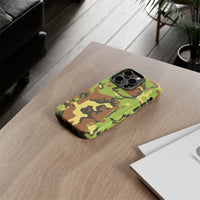 Camo Tough Phone Case - Durable Military Style Cover for Adventure Lovers