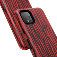 Bold Zebra Print Phone Case - Tough Protection for Trendsetters