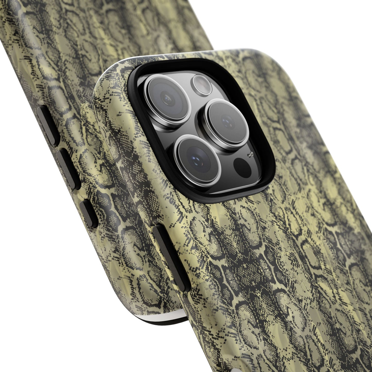 Snake Pattern Phone Case – Tough & Stylish Protection for Your Device  Show off your wild side while keeping your phone protected with this sleek snake pattern case—designed for both fashion and function.