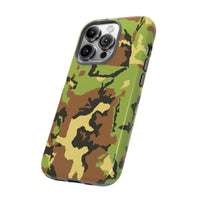 Camo Tough Phone Case - Durable Military Style Cover for Adventure Lovers
