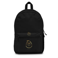 Virtual Glitch Black Backpack - Modern Gaming Rucksack, Trendy Student Bag, Stylish Travel Gear, Unisex Daypack, Perfect for