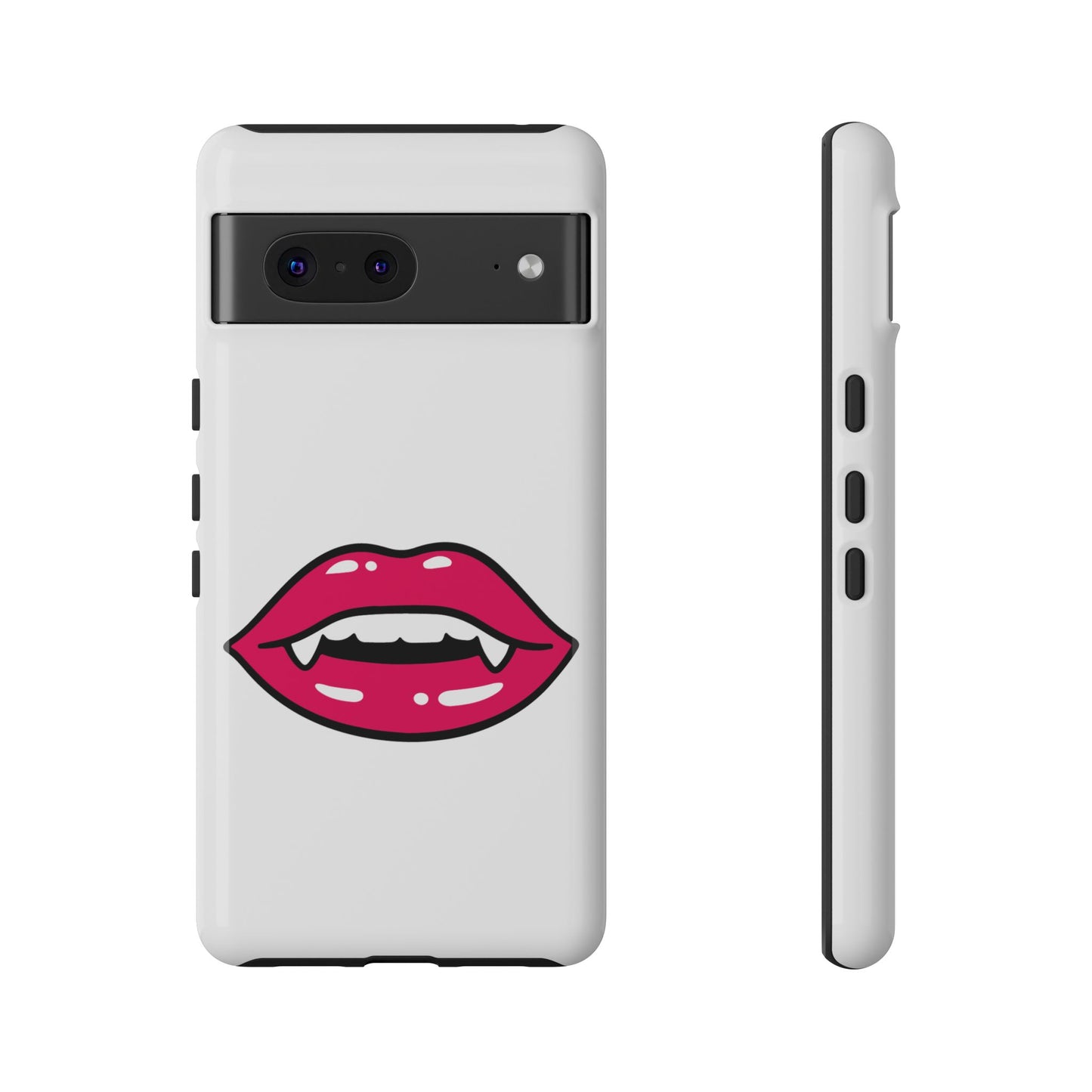 Vampire Mouth Phone Case - Tough Cases for Halloween, Gift for Spooky Lovers, Quirky Phone Accessories, Fun Tech Gear