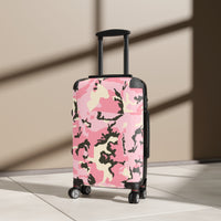 Stylish Camo Pink Suitcase for Fashionable Travel