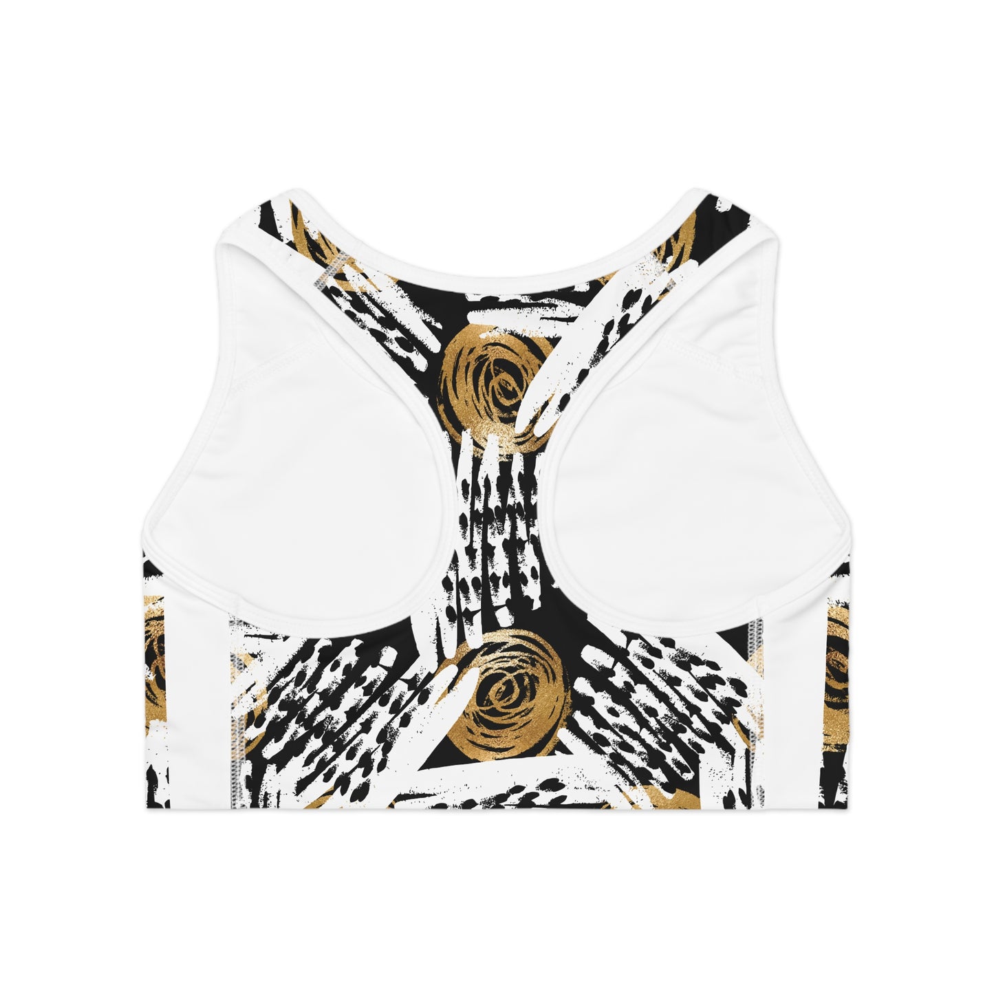 Chic Floral Sports Bra - Stylish Athletic Wear for Active Women