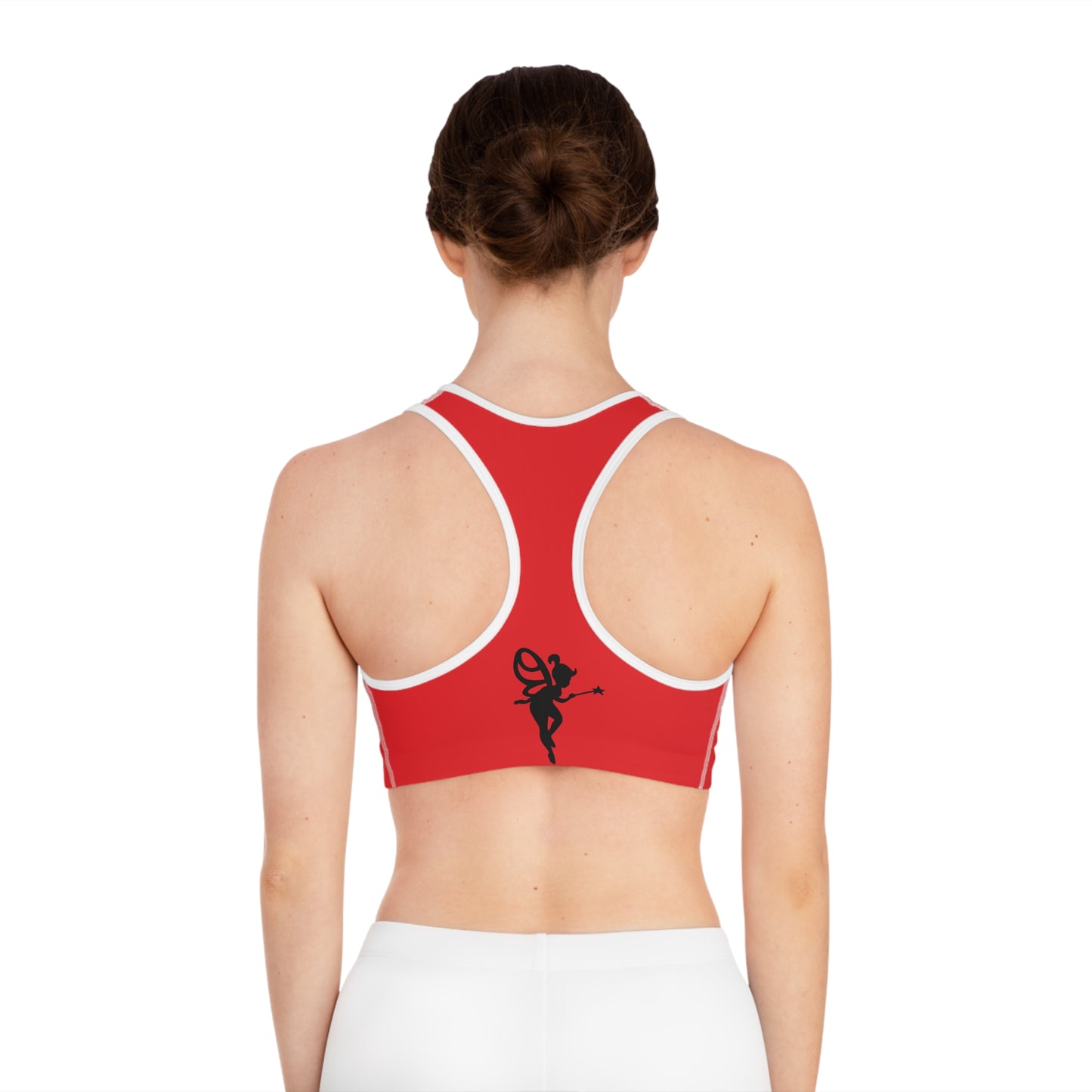 Red Fantasy Fairy Sports Bra – Stylish and Comfortable Activewear