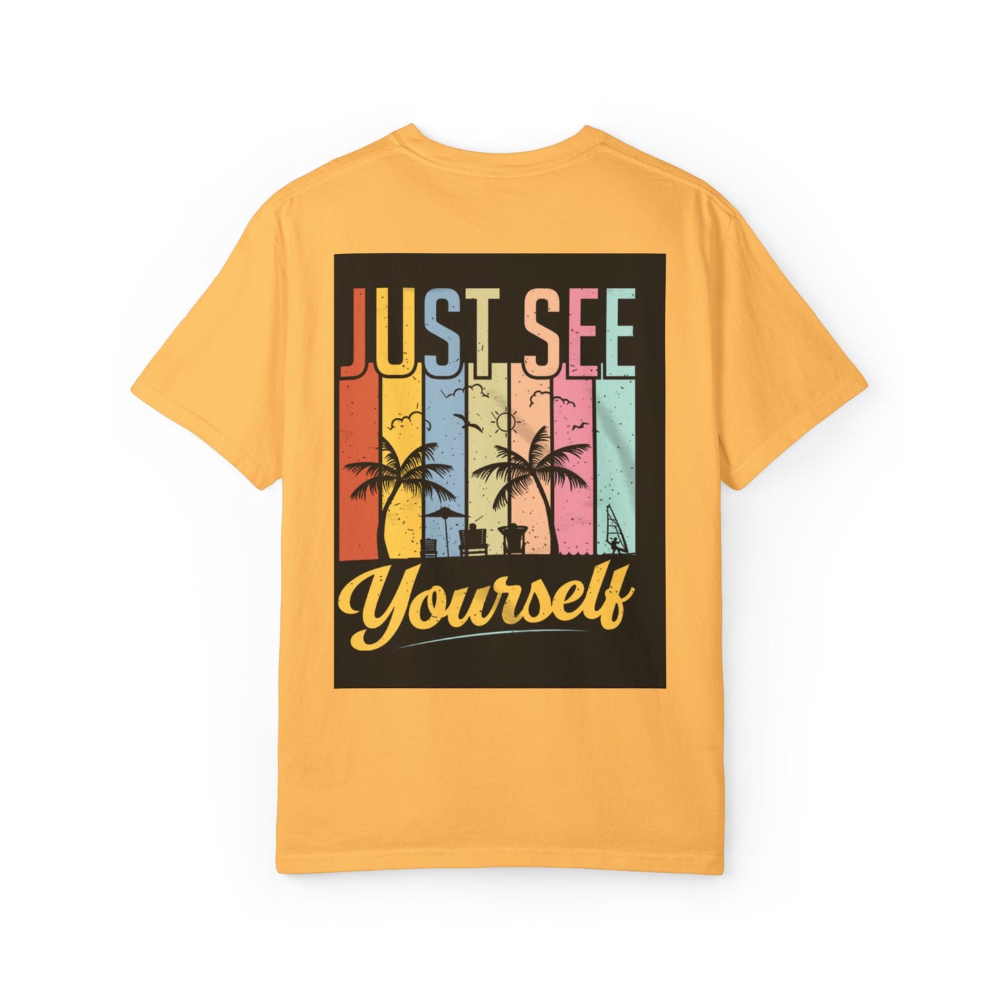 Retro Beach Vibes Unisex T-Shirt, Summer Casual Tee, Gift for Beach Lovers, Vacation Wear, Inspirational Graphic Tee, FUN