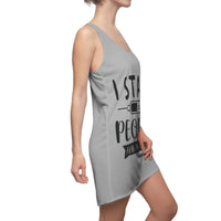 Nurse Humor Racerback Dress - "I Stab People For a Living"