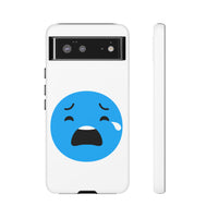 Funny Sad Face Phone Case - Tough and Stylish