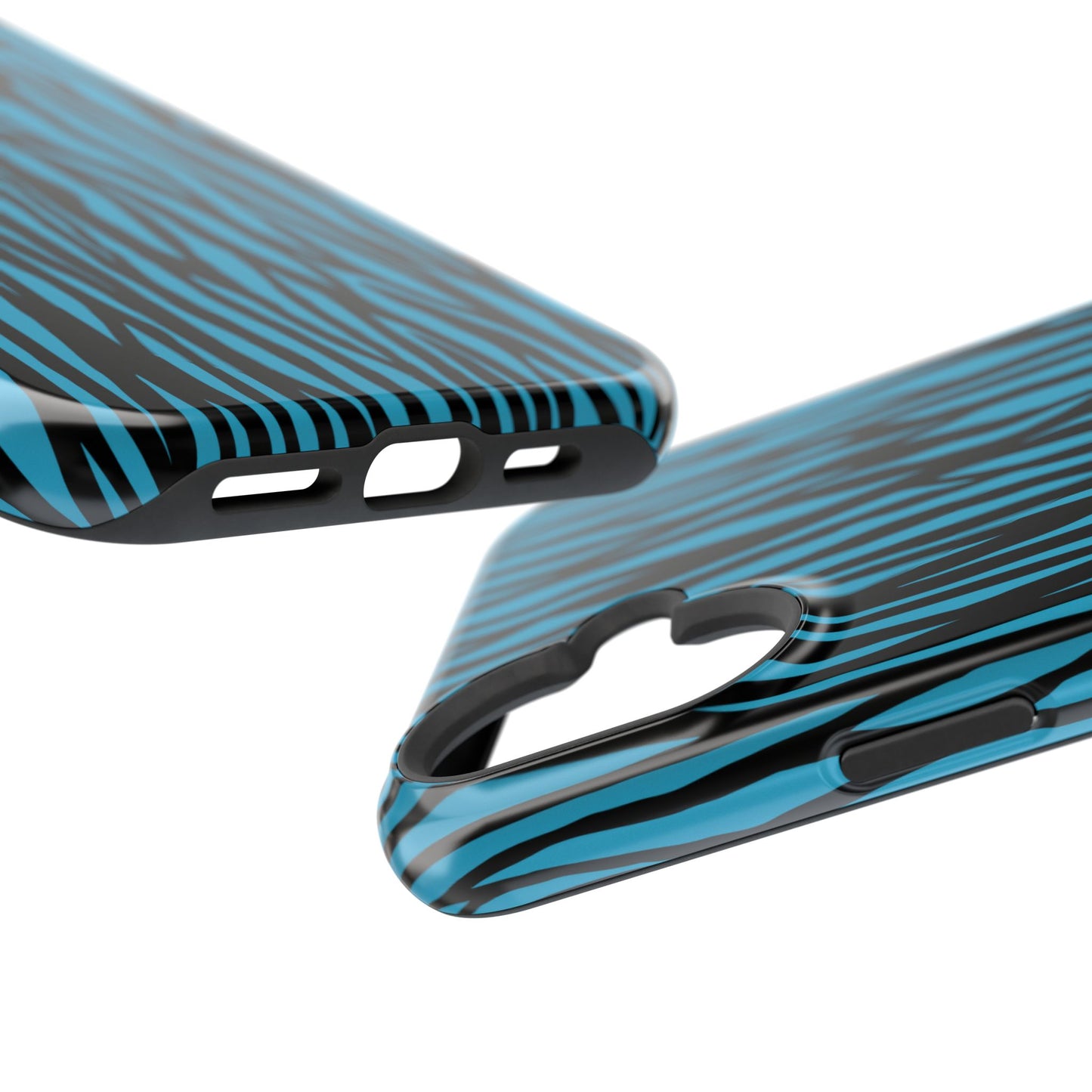 Zebra Print Magnetic Tough Case for iPhone - Durable & Stylish Phone Protection