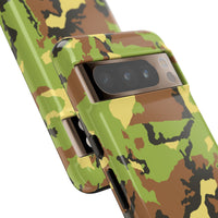 Camo Tough Phone Case - Durable Military Style Cover for Adventure Lovers