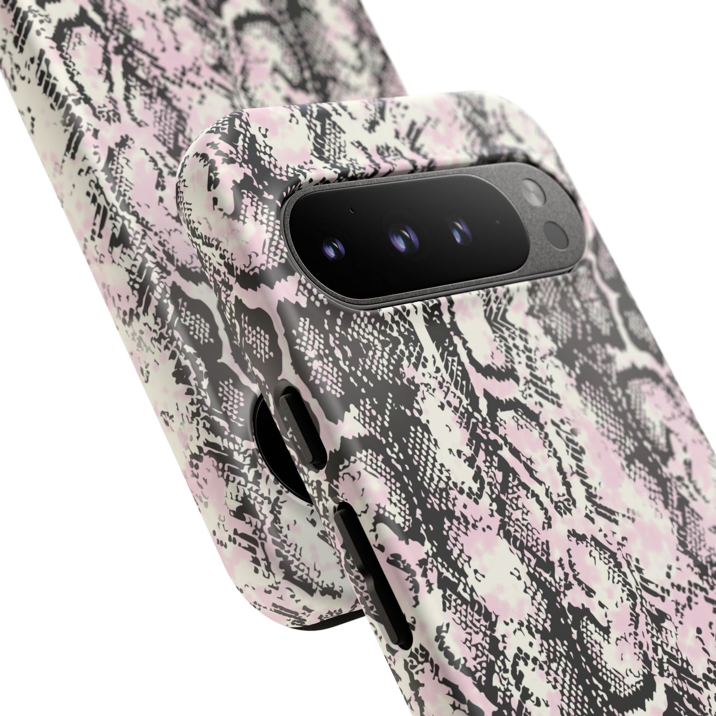 Stylish Snake Print Phone Case - Tough Protection for Trendsetters