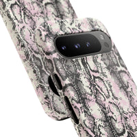 Stylish Snake Print Phone Case - Tough Protection for Trendsetters