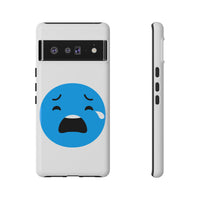 Funny Sad Face Phone Case - Tough and Stylish
