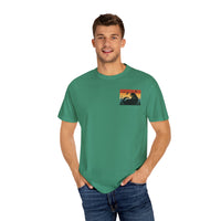 Coastal Vibe Unisex Garment-Dyed T-shirt with Otter Design