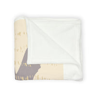 Cozy Boho Soft Polyester Blanket - Nature-Inspired Design