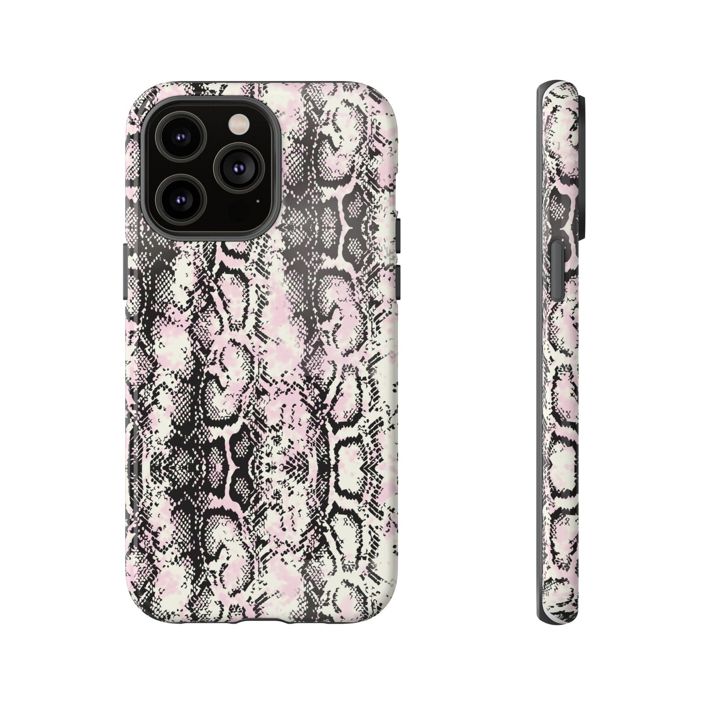 Stylish Snake Print Phone Case – Trendy Design, Tough Protection  Make a bold fashion statement while keeping your phone safe with this sleek and durable snake print case.